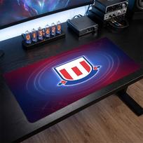 Stoke City Football Print Large Mouse Pad, Anti-Slip Extended Gaming Desk Mat for Office Home 30cmx60cm（11.8x23.6inch）