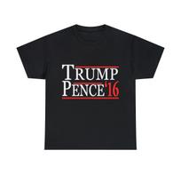 Donald Trump Mike Pence Graphic Tee Shirt, S-5XL XL