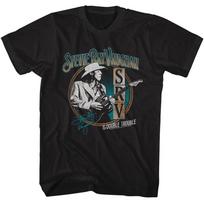 Stevie Ray Vaughan & Double Trouble SRV Men's T Shirt Music Merch 4XL