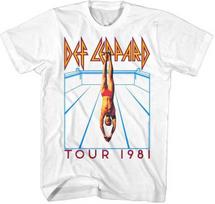 Def Leppard High N Dry Tour 1981 Men's T Shirt Rock Music Band Merch S