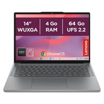 PC Portable Chromebook LENOVO 14M8911 | Chrome OS - 14  WUXGA - MTK 540 - RAM 4 Go - Stockage 64 Go - AZERTY