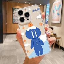 Cartoon shell for iPhone 11 12 13 iPhone 13 14 15 Pro 15 16 Pro Max Samsung A15 A16 A25 A26 A55 A56 S25 S24 S22 S23 Samsung A15 5G gryna