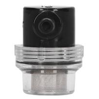 Water Pump Filter In Line Stainer Barb ABS 3 8in 1 2in Output for DC 12V 80 PSI Pumps