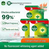 Dettol Pine Fresh Antibacterial Bar Soap, 115g 9-Pack