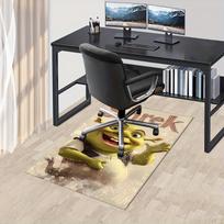 3D Printed Shrek,Fairy tale,Fantasy forest Anti-Slip Rug - Machine Washable Office Rug for Living Room, Bedroom, Office - Multiple Sizes 60cm by 90cm