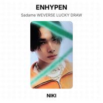 ENHYPEN Sadame WEVERSE LUCKY DRAW Official Photocard NI-KI
