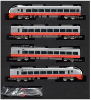 Greenmax N Gauge 30534 E653 Series Fresh Hitachi Orange Set and 4-Car (Motorized) (Painted Assembled)