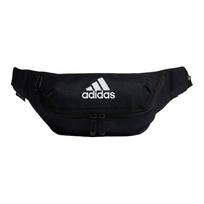 Adidas Recycled Material Polyester Gym Bag, Fanny Pack Regular Unisex Black Black juoda