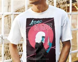 Atomic Blonde V4 Movie Poster Classic Movie Unisex T-Shirt all sizes S-5XL S