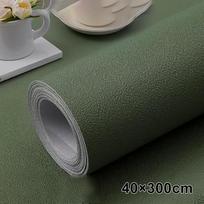 Matcha Green Vinyl Wallpaper with High Color Retention for Bright Spaces 40*300cm