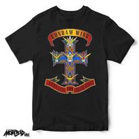 Gundam Wing Appetite for Endless Waltz T-Shirt – Anime Rock Band - GnR Parody 2XL