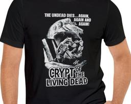 Crypt Of The Living Dead Short Sleeve Movie Tee - Black M