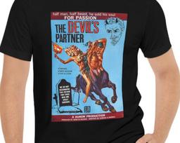 The Devil's Partner T-Shirt Black Short Sleeve Movie Tee 3XL