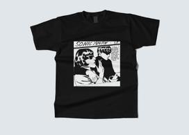 Sonic Youth Goo Album Cover T shirt - 90s Vintage - Eco-Friendly Cotton unisex Tee S