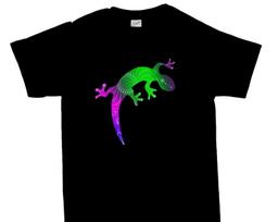 Psychedelic Lizard T shirt, Ideal Gift For Lizard Lovers S