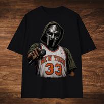 MF DOOM UNISEX Streetwear Loose Drop Shoulder T-Shirt 3XL