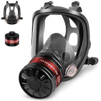 6800 three-in-one multi-functional gas mask, with replaceable filters, is suitable for industrial spraying, organic vapors, welding