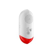 Smart Life Tuya WiFi Hygrometer Thermometer Indoor Monitor Sensor with 80dB Alert and Flash Warning Alarm ABS Material Hygrometer Thermometer sensor