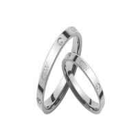 Daniel Wellington ring [Limited Gift Box] Pair of Rings, Wedding, Light Luxury, Star Set, Romantic Confession, Proposal, Wedding Ring R232R243 sidabras