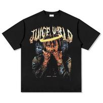 2026 Juice Wrld 19982019 Halo Print TShirt Oversized Dark Aesthetic Tee Unisex Unisex Sad Rap Fashion Streetwear Fans Top Unisex S