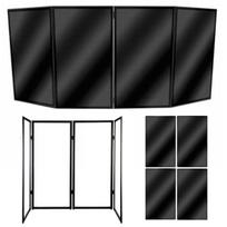 Stand4Me Dj Parawan Compact Bk Osłona Ekran