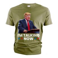 Men's I'm Talking Now Tshirt Donald Trump Saying TShirt Trump Debates Shirts 2XL