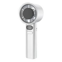 Portable Mini Fan 1-120 Speed Turbos Mini Fan 1800mAh Battery Rechargeable Handheld Fans for Home/Office/Outdoor Travel žalsvai mėlyna