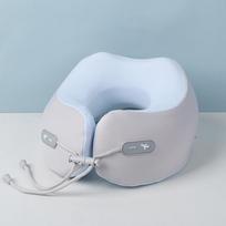 Memory Foam Travel Pillow Slow Rebound U-shaped  Neck Pillow šviesiai pilka spalva