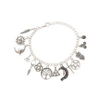 Vintage Witch Bracelet, Bohemian Charm Jewelry for Women One Size