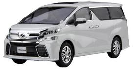 Fujimi Models Car NEXT Series Vellfire ZA G EDITION Car 1/24 No.1 EX-2 (Unpainted Version) NX-1 EX-2 balta