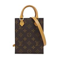 [Pre-Owned] Louis Vuitton Petit Sac Plat 'Brown Monogram Canvas' - Very Good #OTXPA9 ONE SIZE