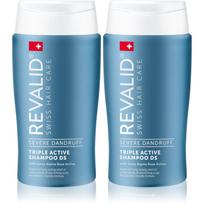 Revalid Triple Active Shampoo DS Duo Pack rinkinys nuo pleiskanų