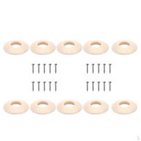 10 Pcs guitar tuning Pegs Washers for Acoustic Electric Parts kreminė