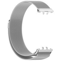 Stainless Steel Strap for Samsung Galaxy Fit3 Bracelet - Milanis Strong Magnetic Wrist Strap Replacement Watch Band Black Silver Pink Gold sidabras