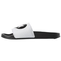 Reebok Classic Slide Soft Sole Flat Comfortable Sports Rubber Slide Sandals Unisex Sandals Black White EF8149 34.5 white