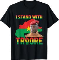 Africa Resistance Thomas Sankara Burkina Faso Ibrahim Traore Unisex T-Shirt XL