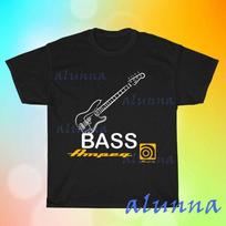 Naujas AMPEG Stiprintuvas Bosinei Gitarai Vyriški Juodi Marškinėliai Juokingi Dydis S iki 5XL 4XL white