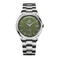 Laikrodis Unisex Mechaninis Laikrodis Automatinis/Rankinis Dvigubo Režimo Ciferblatas, 30M Atsparumas Vandeniui, Žalias Ciferblatas, Metalinė Apyrankė RA-AC0M09E30B