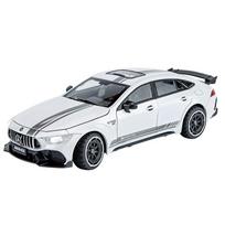 1/24 Metalinis modelis BENZ GT63 Sportinis automobilis Miniatiūrinis Kolekcionuojamas Metalo Transporto priemonė Berniukų Gimtadienio Kalėdiniai Žaislai balta