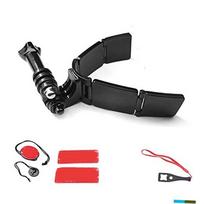 Motorcycle Accessories Kit for Insta360 X5 X4 X3, X2, X, R, Helmet Chin Mount