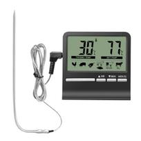 Digital Food Thermometer For Meat Water Milk Cooking Food Probes for BBQ Oven juoda