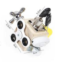 Children Busy Cube Wooden Fidget Toy Cube Montessori Instructive Infant Travel Playthings Educational Basic Life Skills Sensory Busy Boards