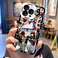 Tokio H-Hotel B-Bill K-Kaulitz Clear Phone Case For VIVO V20 V21 V21E V23 V23E V25 V27 V29E V30E V30 V40 V50 V60 Y02 Y03 Cover VIVOY02(Y02T)