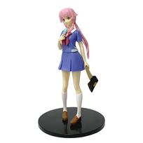 17cm Karštas Ateities Dienoraštis Mirai Nikki Gasai Yuno Anime Vienodas Suknelė Stovima Pozicija Veiksmo Figūrėlė Modelis Darbalaukio Žaislas