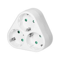 3x2P+Z skirstytuvas su jungikliu OR-AE-1378(GS) schuko