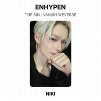 ENHYPEN THE SIN : VANISH WEVERSE Official Photocard NI-KI