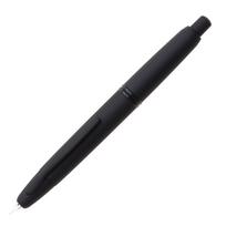 PILOT Capless Fountain Medium Nib Matte 18K Gold Pen, (M), Black, FC18SRBMM, Nib.