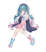 FuRyu Hatsune Miku Noodle Stopper Figure: Love-Struck Sailor Uniform