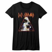 Def Leppard Nobghyst Black Junior Women's T-Shirt S
