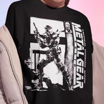 Metal Gear Solid Shirt -Gamer Gift,Gaming Sweatshirt,Video Game Tshirt 4XL